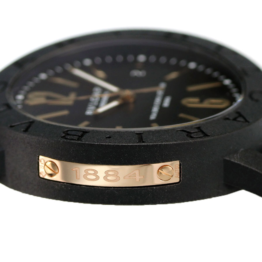 ブルガリ創設130周年を記念したモデル、カーボンゴールド✨ – 腕時計の