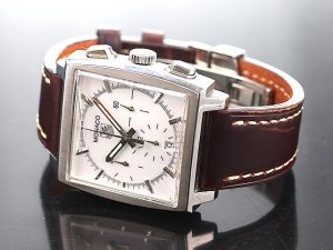 TAG Heuer/タグ・ホイヤー　モナコの分解掃除（オーバーホール）と風防交換事例