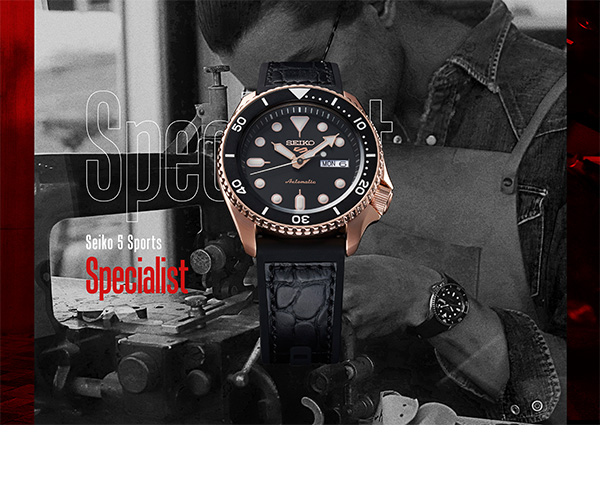 セイコー5 スポーツ 日本製 自動巻き 流通限定モデル メンズ 腕時計 SBSA028 Seiko 5 Sports スペシャリスト ブラック  セイコー5スポーツ 腕時計のななぷれ