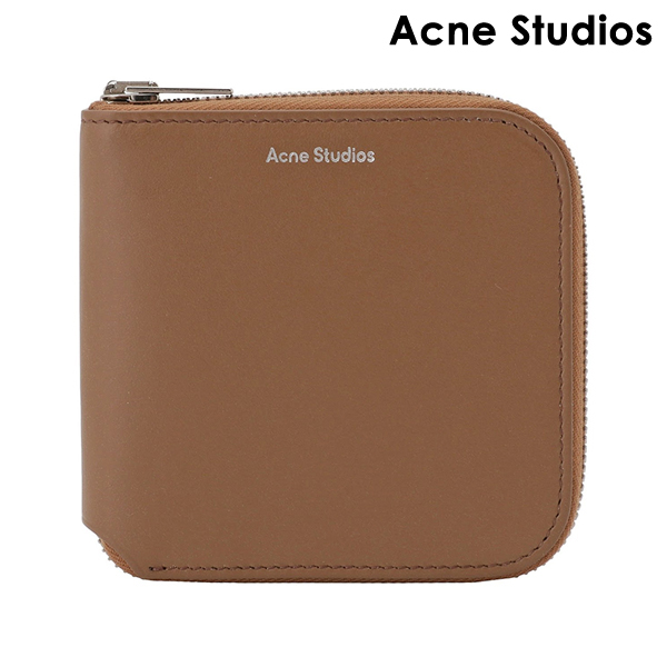 ポイント2倍 新品 アクネストゥディオズ 本革 ジッパーウォレット 黒 2