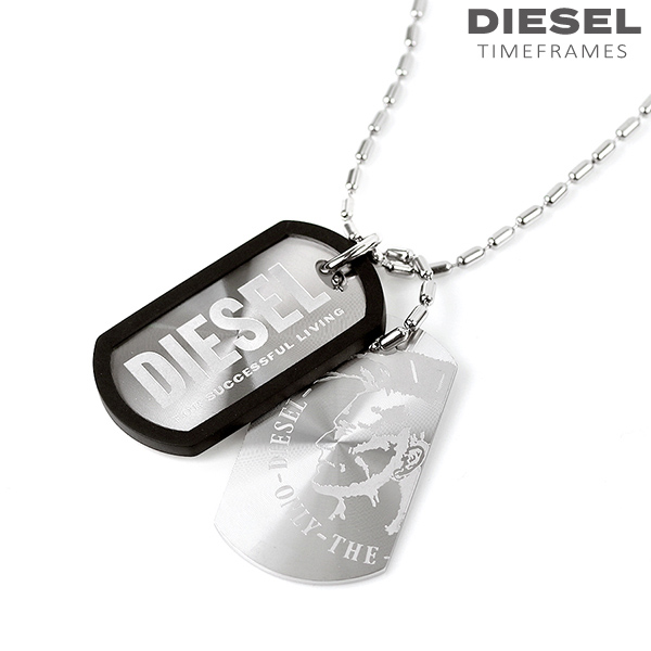 ディーゼル DIESEL DX0011040 ダブル プレート ドッグタグ メンズ