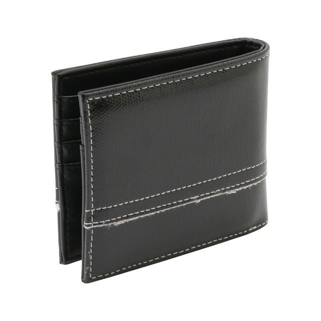 ディーゼル DIESEL X08441 PS167 T8013 小銭入れ付 二つ折り財布 ブラック メンズ ウォレット HIRESH S 財布  腕時計のななぷれ