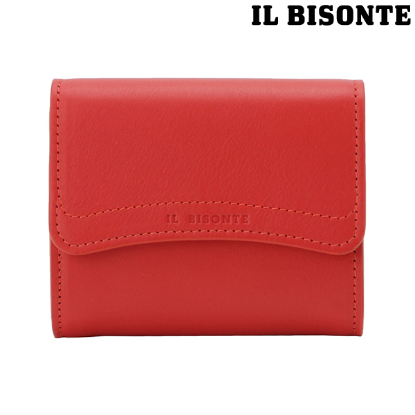 【新品未使用】 イルビゾンテ IL BISONTE 財布 ウォレット WOMENS WALLET レザー SSW005-PVX001 【CARTA ZUCCHERO】