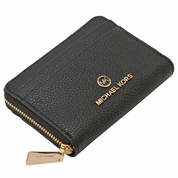 マイケルコース MICHAEL KORS 34S1GT9Z1L 001 BLACK MKシグネチャー ... マイケルコース フラグメントケース カード/コインケース MKシグネチャー レザー ミニ財布 黒 メンズ ブラック Michael Kors