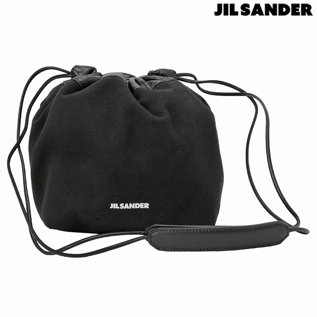 ジルサンダー JIL SANDER J07WG0027-P4860 001 ドローストリング 巾着