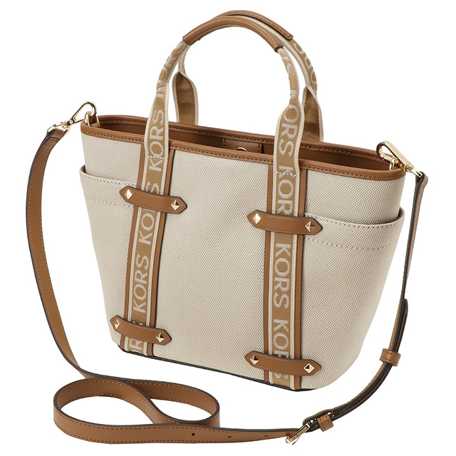 マイケルコース MICHAEL KORS 30T2G5VT1C 817 NAT/ACORN 2WAY トート ...