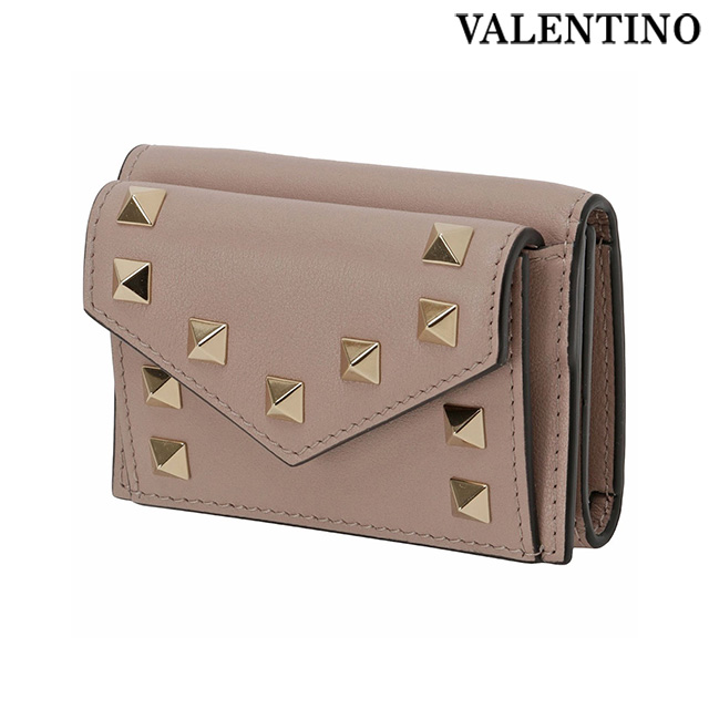 ヴァレンティノ VALENTINO 1W2P0Q47 BOL P45 ロックスタッズ 三つ折り