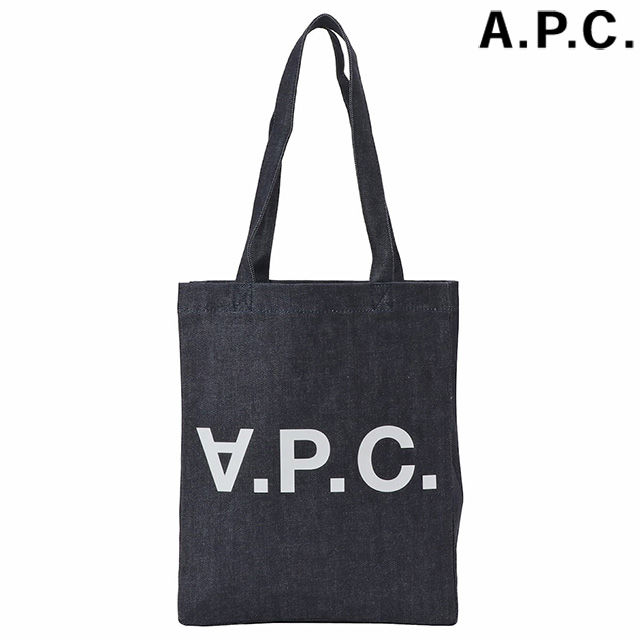 アーペーセー A.P.C. COCSX M61445 IAI INDIGO APC ロゴプリント ...