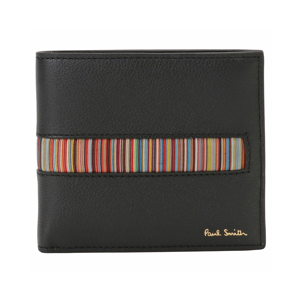 ポールスミス PAUL SMITH M1A 4833 AINSET 79 小銭入れ付 二つ折り財布