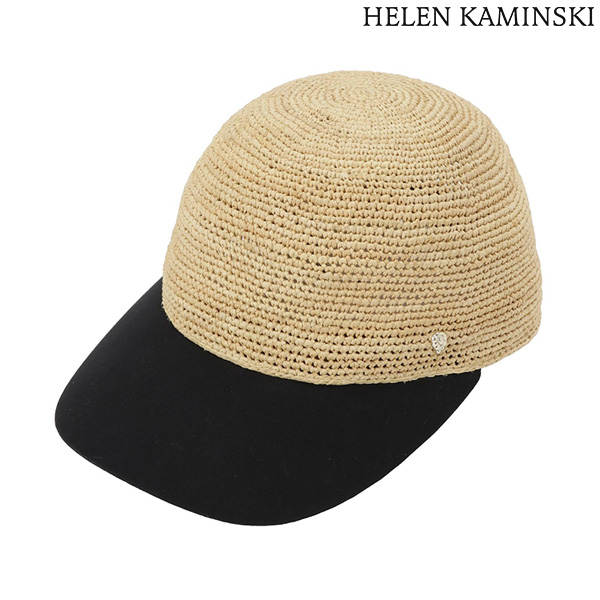 ヘレンカミンスキー HELEN KAMINSKI Vivette Natural/black コットン