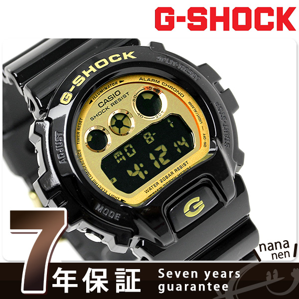 CASIO G-SHOCK G-ショック クレイジーカラーズ ブラック×ゴールドDW-6900CB-1DR G-SHOCK 腕時計のななぷれ