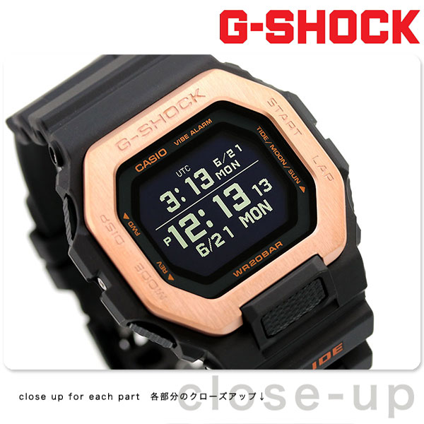 カシオ Gショック Gライド Bluetooth ムーンデータ タイドグラフ メンズ 腕時計 GBX-100NS-4DR CASIO G-SHOCK G -SHOCK 腕時計のななぷれ