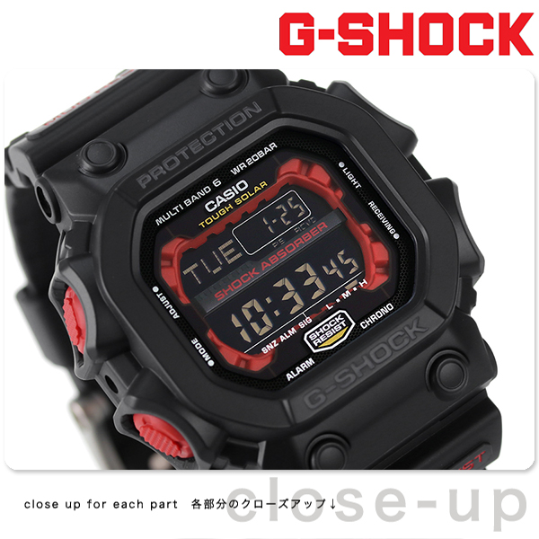 G-SHOCK Gショック GXW GX-56 電波ソーラー メンズ 腕時計 GXW-56-1AER カシオ CASIO オールブラック 黒