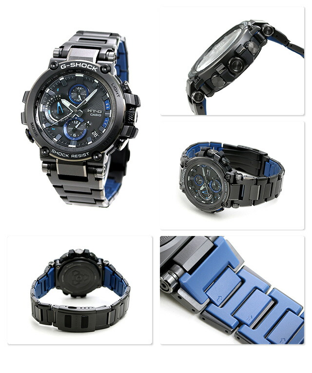 G-SHOCK Gショック 電波ソーラー MTG-B1000 ミドルサイズ Bluetooth メンズ 腕時計 MTG-B1000BD-1AJF CASIO  カシオ 時計 オールブラック 国内正規品 G-SHOCK 腕時計のななぷれ