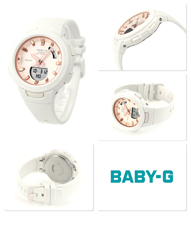 Baby-G ベビーG クオーツ BSA-B100CS-7A スマートフォンリンクシリーズ