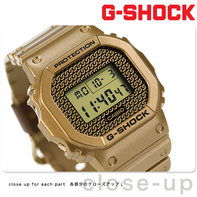 G-SHOCK Gショック クオーツ DWE-5600HG-1 デジタル 5600シリーズ 替えベゼル 替えベルト メンズ 腕時計 カシオ casio  デジタル ゴールド