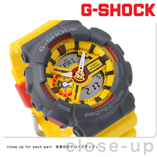 G-SHOCK  GMA-S110Y-9AJF　Gショック　CASIOユニセックスモデルです