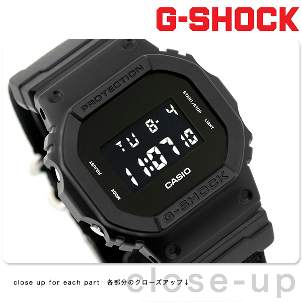 G-SHOCK ミリタリーブラック メンズ 腕時計 DW-5600BBN-1DR カシオ Gショック オールブラック ブラック G-SHOCK  腕時計のななぷれ
