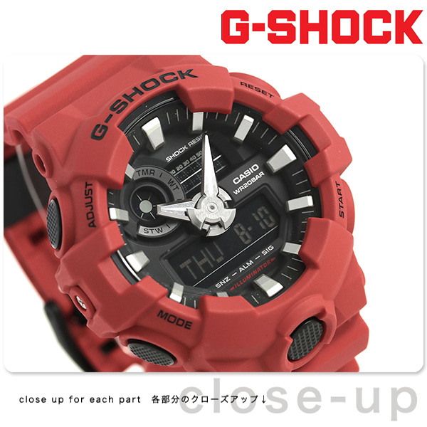 G-SHOCK コンビネーション メンズ 腕時計 GA-700-4ADR カシオ G