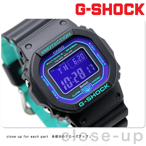 G-SHOCK Gショック スペシャルカラー 電波 ソーラー GW-B5600 メンズ 腕時計 GW-B5600BL-1ER デジタル  パープル×ブラック カシオ