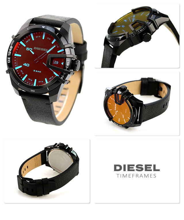 ディーゼル 時計 メンズ 腕時計 DZ1948 DIESEL ブラック DIESEL 腕時計
