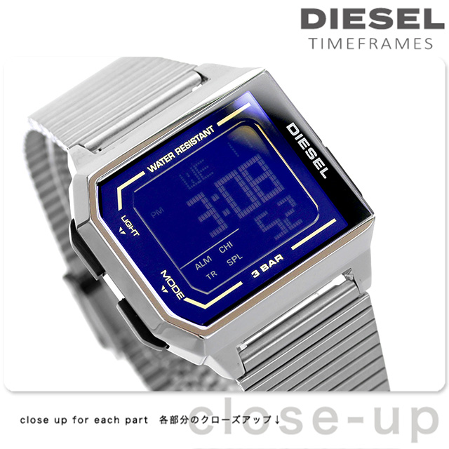 ディーゼル チョップド クオーツ 腕時計 メンズ DIESEL DZ1968 