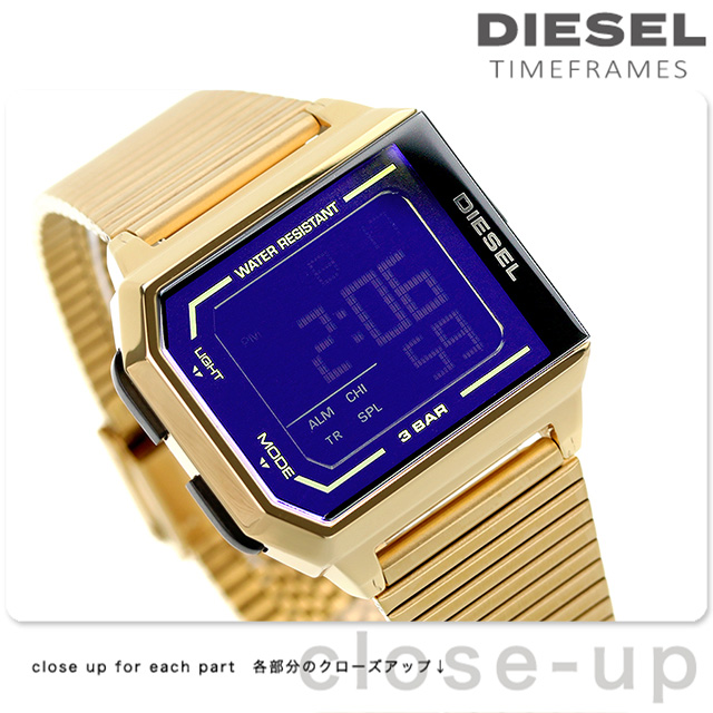 ディーゼル チョップド クオーツ 腕時計 メンズ DIESEL DZ1969 