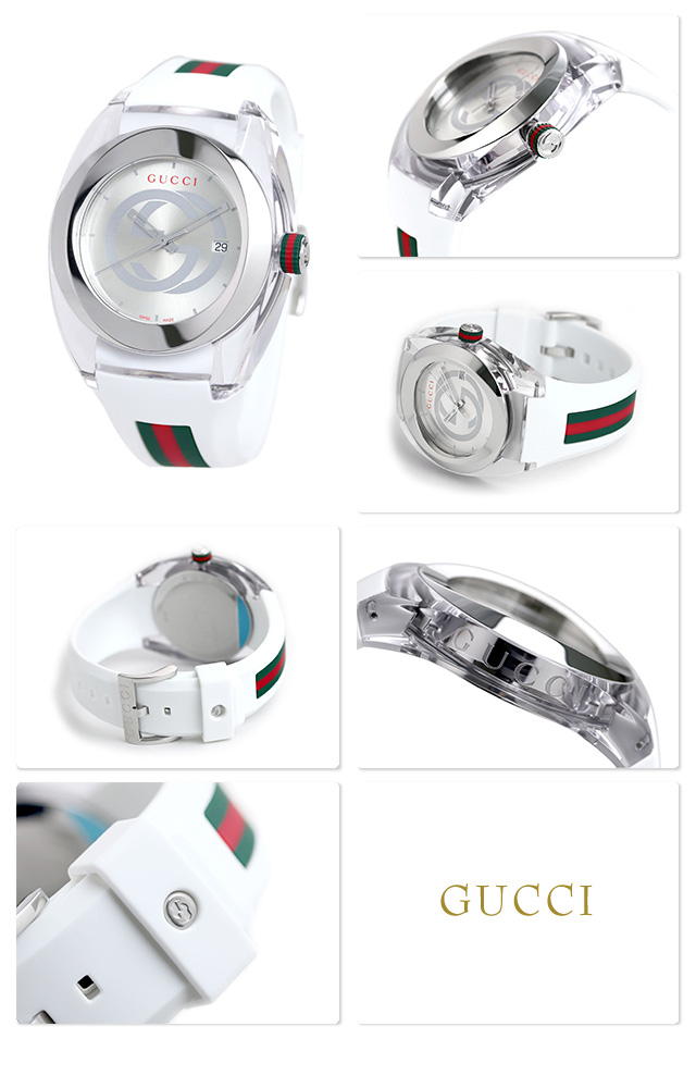 グッチ 時計 スイス製 メンズ 腕時計 YA137102A GUCCI シンク