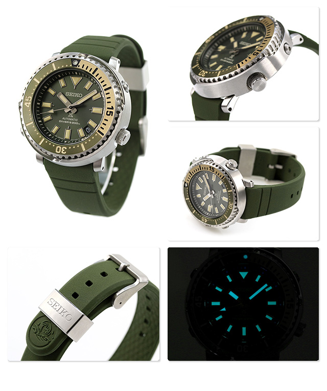 セイコー プロスペックス ダイバースキューバ ダイバーズウォッチ 自動巻き メンズ 腕時計 SBDY075 SEIKO PROSPEX カーキグリーン  海 腕時計のななぷれ