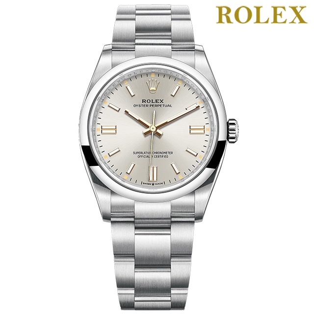 新品 ロレックス オイスター パーペチュアル 36 自動巻き 腕時計