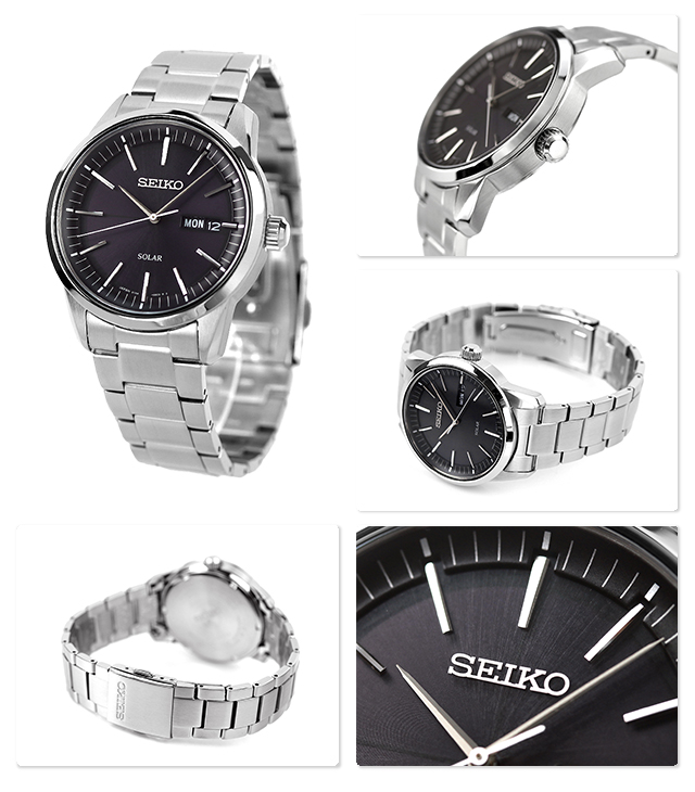 セイコー ソーラー スピリットスマート メンズ 腕時計 SBPX063 SEIKO SPIRIT SMART ブラック セイコーセレクション 腕時計 のななぷれ