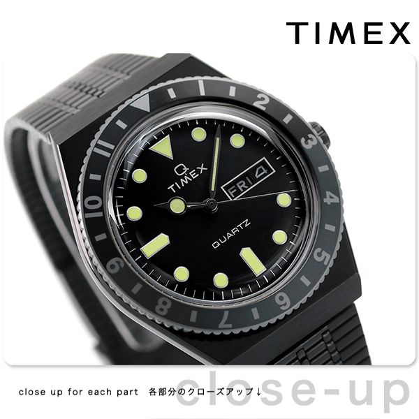 タイメックス キュー タイメックス 38mm クオーツ メンズ 腕時計 