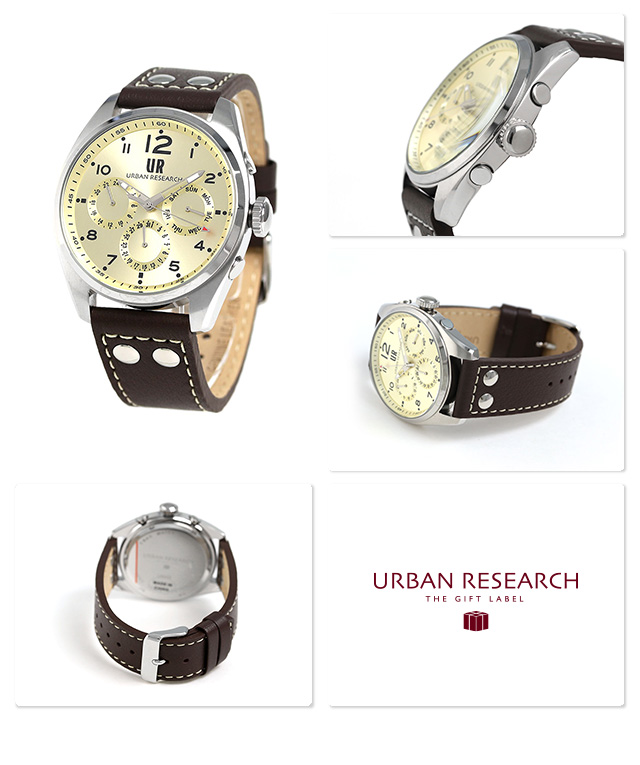 URBAN RESEARCH マルチファンクション メンズ 腕時計 UR002-03 
