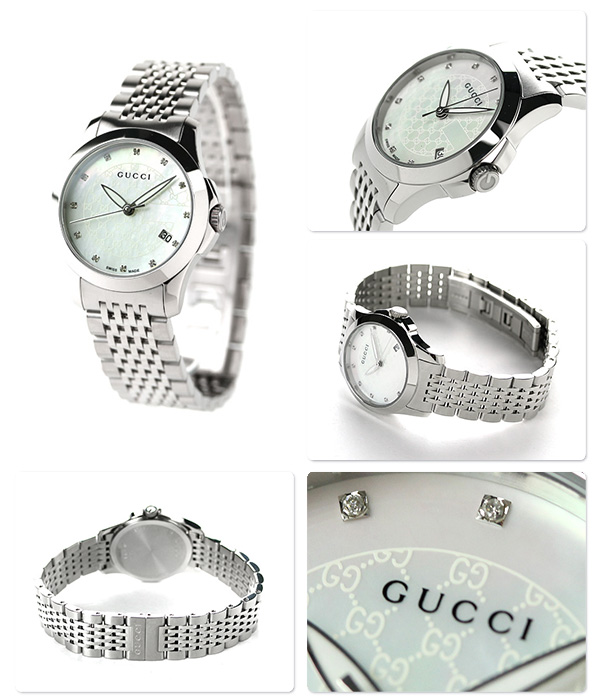 グッチ Gタイムレス ダイヤモンド レディース 腕時計 YA126535 GUCCI 