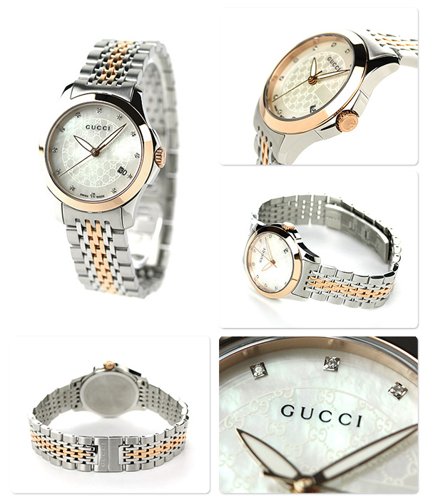 グッチ Gタイムレス ダイヤモンド レディース 腕時計 YA126539 GUCCI 