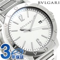 ブルガリ BVLGARI ブルガリブルガリ 41mm 自動巻き メンズ BB41WSSD 腕時計 ホワイト