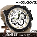 エンジェルクローバー ラギッド クロノグラフ メンズ RG46BSV-BE Angel Clover 腕時計 シルバー