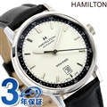 ハミルトン アメリカン クラシック イントラマティック オート 40mm 自動巻き メンズ 腕時計 H38425720 HAMILTON グレージュ×ブラック