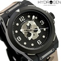 ハイドロゲン スカル コレクション 迷彩 自動巻き メンズ 腕時計 HW324208-SK HYDROGEN ブラック×カモフラージュ