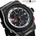 ハイドロゲン オットー クロノ スカル クロノグラフ クオーツ メンズ 腕時計 HW514415 HYDROGEN ブラック