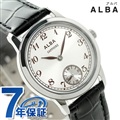 セイコー アルバ 日本製クオーツ レディース 腕時計 AQGT004 SEIKO ALBA ホワイト×ブラック