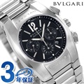 ブルガリ BVLGARI エルゴン 35mm 自動巻き クロノグラフ EG35BSSDCH 腕時計 ブラック