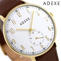 アデクス ADEXE ユニセックス スモールセコンド 41mm 2045A-01 腕時計 グランデ