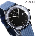 アデクス ADEXE レディース 33mm 2043A-T04-JP20MAY 腕時計 プチ ブラック×ウェッジウッド