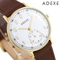 アデクス ADEXE ユニセックス スモールセコンド 33mm 2043C-01 腕時計 プチ