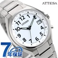 シチズン アテッサ エコドライブ電波 チタン メンズ 腕時計 CB1120-50B CITIZEN ATTESA ホワイト 時計
