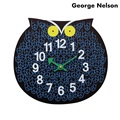 ジョージ ネルソン ズー タイム クロック フクロウ クオーツ 掛時計 クロック GN901 George Nelson ブラック