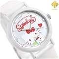 カオル 香 ハローキティ スイーツコレクション バニラの香り 日本製 クオーツ レディース 腕時計 KAORU003KW KAORU ホワイト