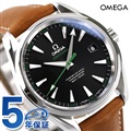 オメガ シーマスター アクアテラ 150M ゴルフ 自動巻き メンズ 腕時計 231.12.42.21.01.003 OMEGA ブラック×ブラウン