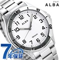 セイコー アルバ メンズ 腕時計 ホワイト クオーツ AQPK409 SEIKO ALBA